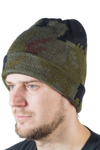 Шапка спортивная Тайга / п/шерсть / зеленый (м)