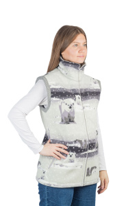 Жилет Памир / Белый медведь / флис-мех Жилет Памир / Белый медведь / флис-мех