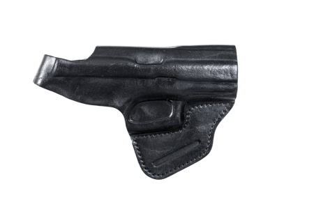 Кобура поясная мод. A Tanfoglio INNA / кожа / черный