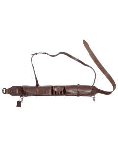 Патронташ 40х12 / кожа / коричневый (м)