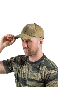 Бейсболка летняя NEON / смесовая ткань / Малахит (м)