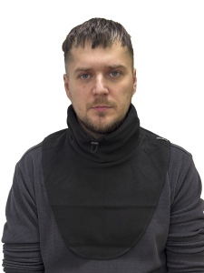 Шарф Морской / флис / черный (м)