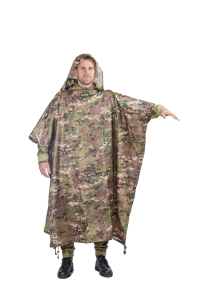 Пончо  / ткань синтет. / мультикам