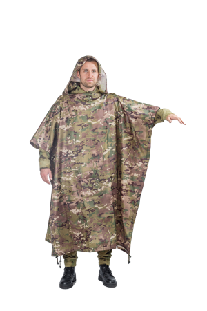 Пончо  / ткань синтет. / мультикам