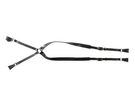 Портупея казачья (2) / кожа / черный