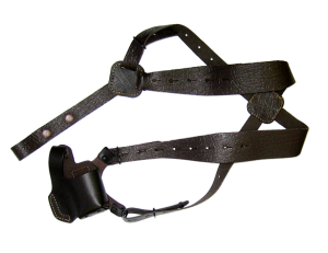 Кобура наплечная М ОСА-ПБ4-1 / кожа / черный