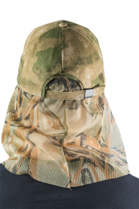 Бейсболка Охотник / смесовая ткань / малахит (м)