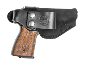 Кобура поясная мод. G ПМ закрытая летняя / кожа / черный Кобура поясная мод. G ПМ закрытая летняя / кожа / черный