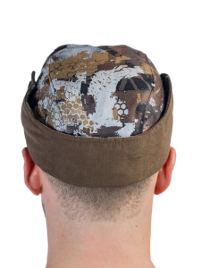 Кепка утепленная Койот / алова / коричневые соты (м)