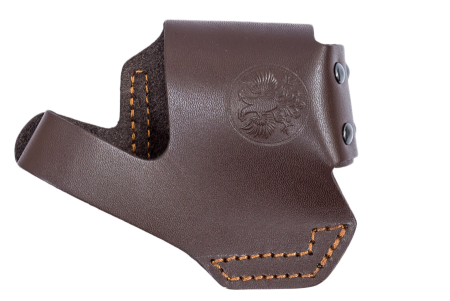 Кобура поясная Дш Оса - ПБ4-2 / кожа / коричневый