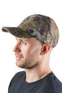 Бейсболка утепленная Сигнал NEON / иск.замша / лес соты (м)