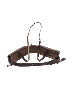 Патронташ 40х12 / кожа / коричневый (м)