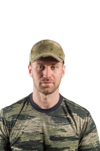 Бейсболка летняя NEON / смесовая ткань / Малахит (м)