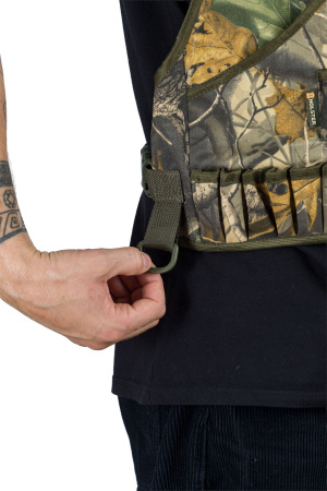 Нагрудник для охотника / смесовая ткань / зеленый лес (м)