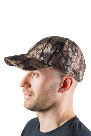 Бейсболка утепленная Скаут / алова / лес (м)