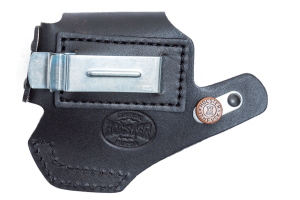 Кобура поясная Дз Оса - ПБ4-1 / кожа / черный