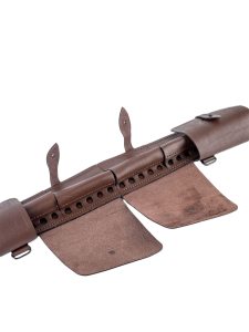 Патронташ закрытый 7,62 / кожа / коричневый (м)