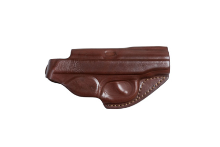 Кобура поясная мод. Jz ПМ закрытая / кожа / коричневый