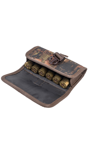 Подсумок на 6 патронов универсальный 12,16,20 калибр / ткань синтет.