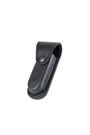 Чехол для ножа "Ворсма" (б) / кожа / черный
