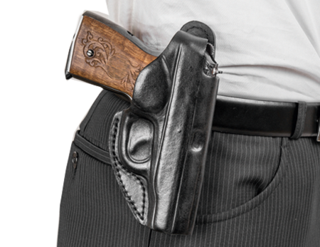 Кобура поясная мод. Jz SIG Sauer P226 / кожа / черный