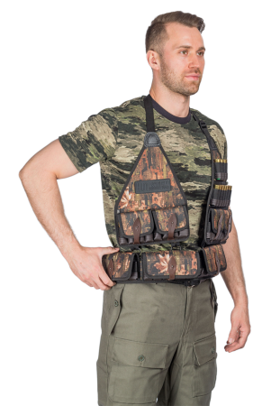 Патронташ трансформер на 49 патронов калибр 12 / кордура / кмф