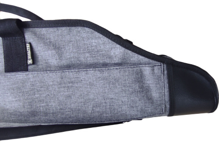 Тубус ТПСУ 02 110*1350 двухсекц. п/жесткий для спин. и удил. с карманом /кордура/ серый