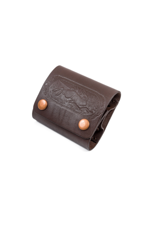 Подсумок 7,62*5 / кожа / коричневый