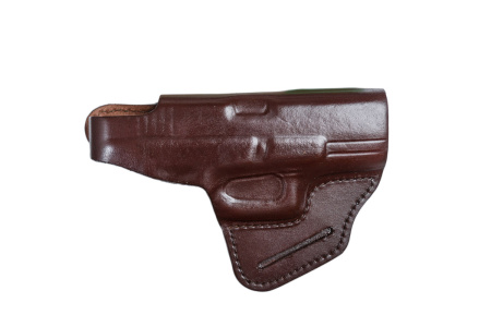 Кобура поясная мод. A Glock-19 / кожа / коричневый