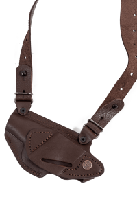 Кобура комбинированная ПМ / кожа / коричневый