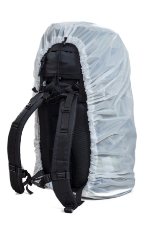 Накидка маскировочная на рюкзак 70л. / нейлон / белый