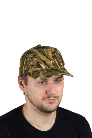 Бейсболка Горизонт / смесовая ткань / камыш (м)