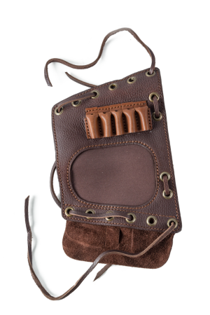 Патронташ на приклад 5*7,62 Монте Карло Царская охота / кожа