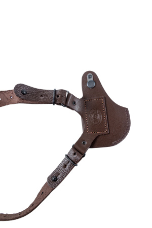 Кобура наплечная для устройства аэрозольного Пионер / кожа / коричневый