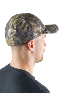 Бейсболка утепленная Сигнал NEON / иск.замша / лес соты (м)