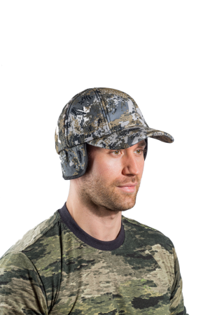 Бейсболка утепленная Сигнал NEON / алова / пиксель (м)