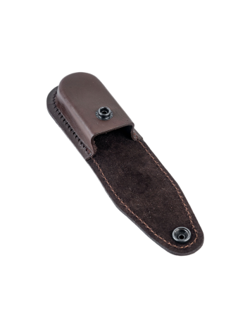 Чехол для ножа "Ворсма" (м) / кожа / коричневый