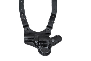 Кобура наплечная горизонтального ношения мод. T Гроза P-03 / кожа / черный Кобура наплечная горизонтального ношения мод. T Гроза P-03 / кожа / черный