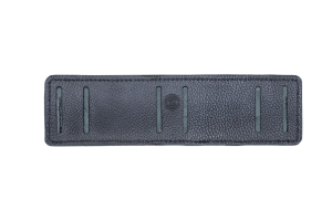 Подсумок поясной открытый 10п 12к / кожа / черный