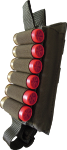 Подсумок-патронташ на 12 патронов 12,16,20 калибр Модуль / ткань синтет. / олива