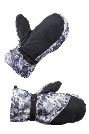 Рукавицы утепленные Хольстер / мембрана / пиксель серый-черный (м)
