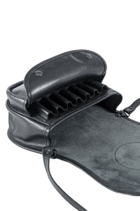 Ягдташ / кожа / черный