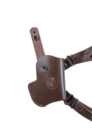 Кобура наплечная для устройства аэрозольного Добрыня / кожа / коричневый