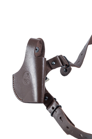 Кобура наплечная для устройства аэрозольного Пионер / кожа / коричневый