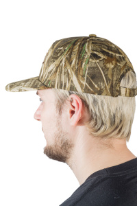 Бейсболка Горизонт с вышивкой / смесовая ткань / камыш (м)