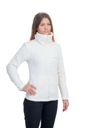 ***Куртка женская Ольха / Ультрасофт / молочный