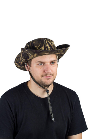 Панама Шериф / смесовая ткань / камыш 2010 (м)