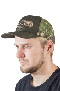 Бейсболка Горизонт с вышивкой / смесовая ткань / олива+лес (м)