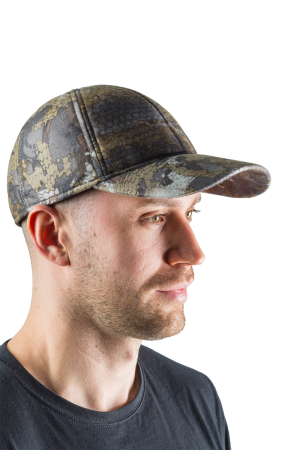 Бейсболка утепленная Скаут / алова / лес соты (м)