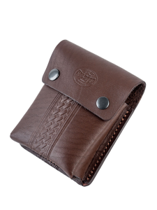 Подсумок Тигр 10п / кожа / коричневый
